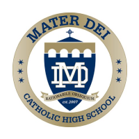Mater Dei Catholic High School (Amerigo Education) logo